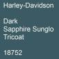 Preview: Harley-Davidson, Dark Sapphire Sunglo Tricoat, 18752.